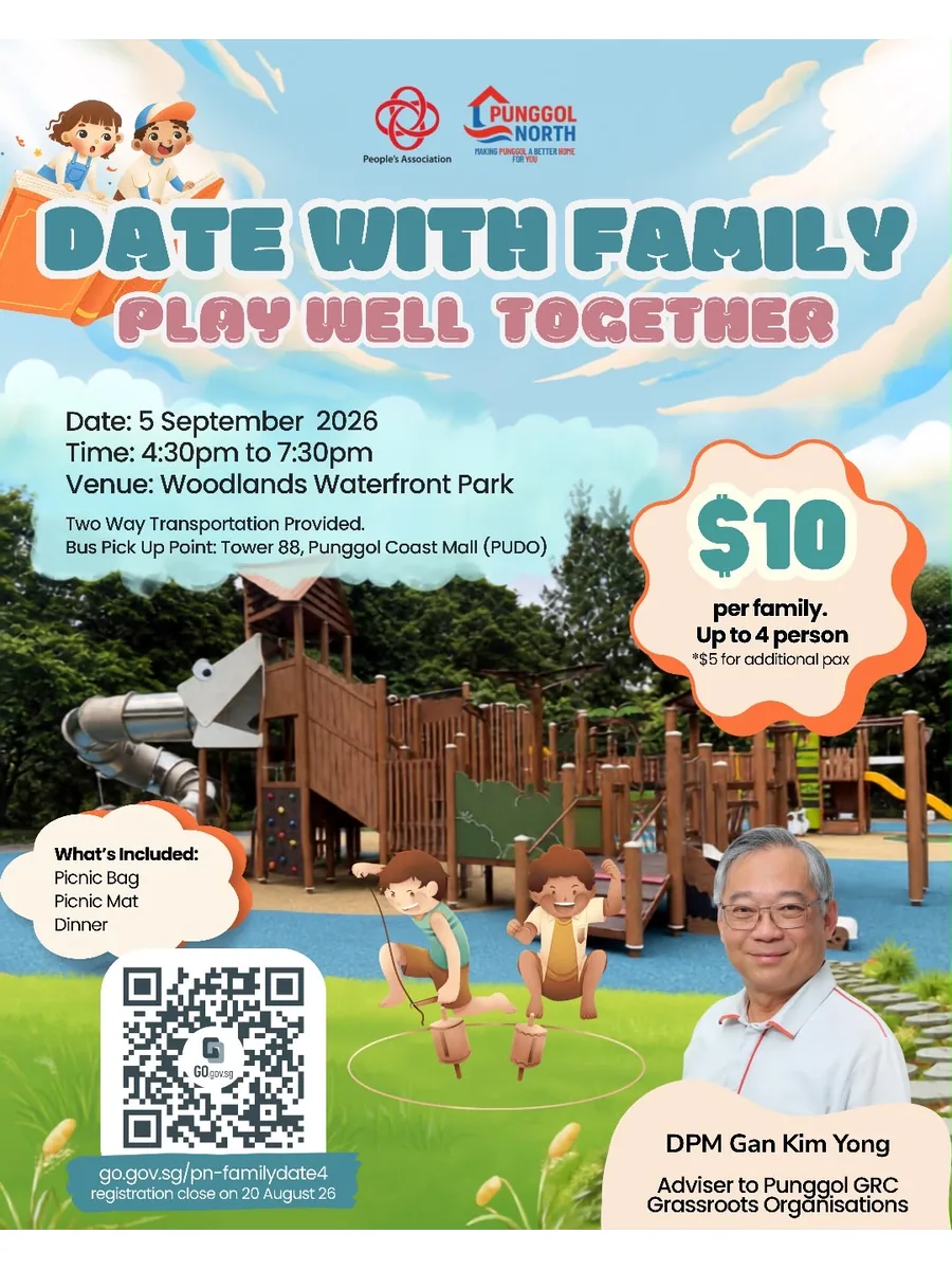 Poster for Join us for Part 4 of our Date with Family: Play Well Together!